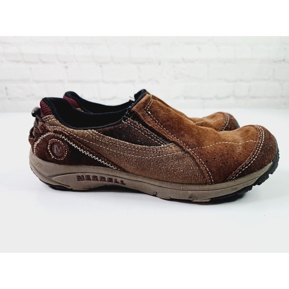 Merrell Shoes - MERRELL Kamori Moc Loafer Slip On Shoe Dark Earth Brown Womens Size 7